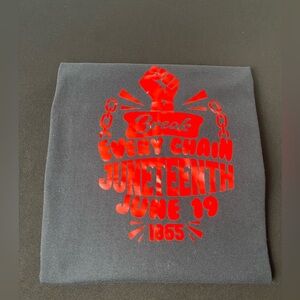 Dani Black & Red Juneteenth Break Every Chain Short Sleeve Tee